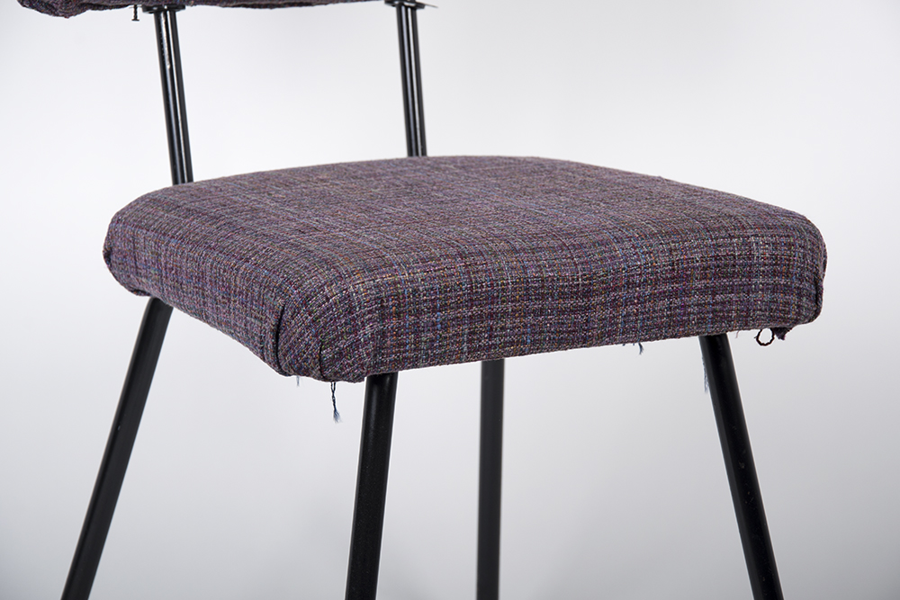 MCM Tweed Dining Chairs