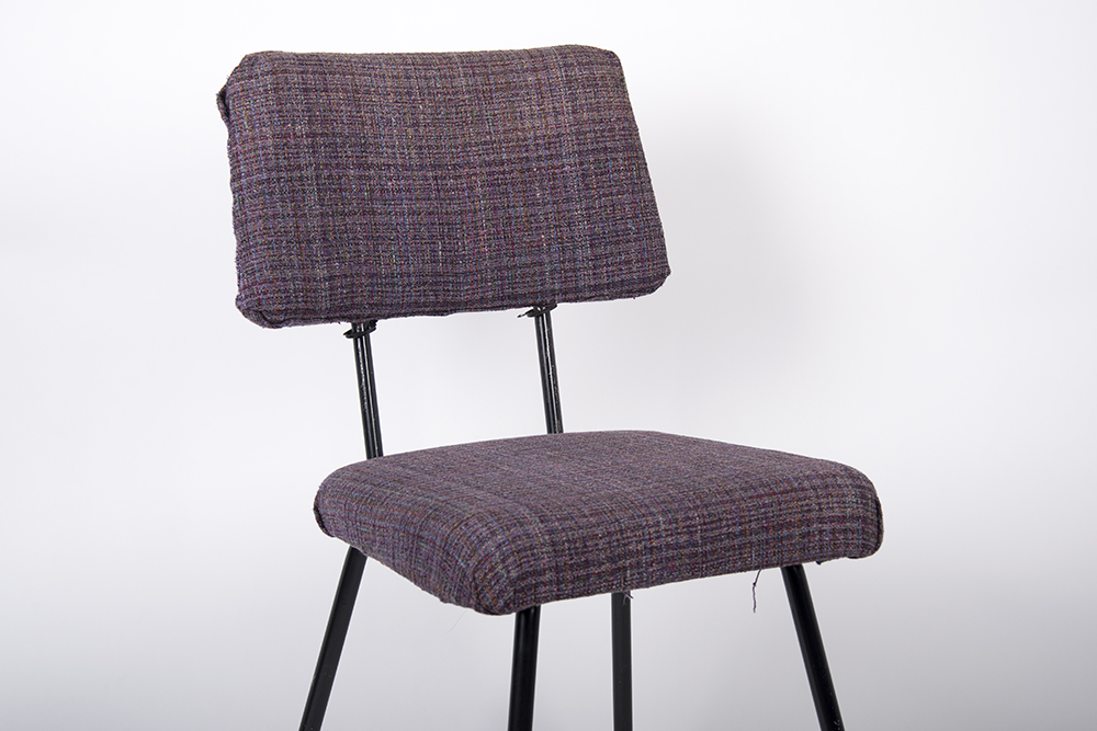 MCM Tweed Dining Chairs