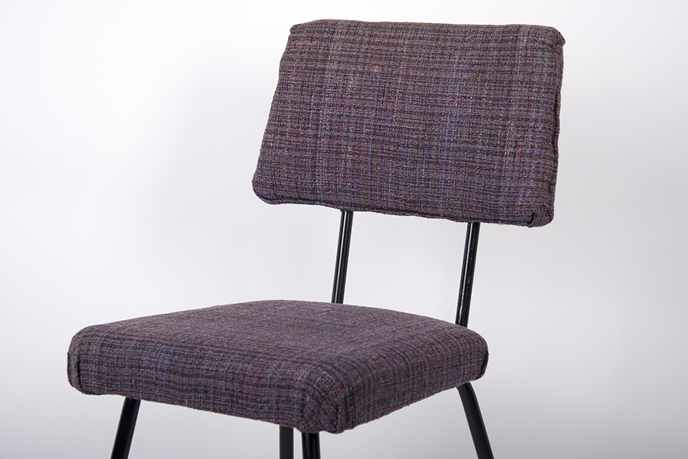 MCM Tweed Dining Chairs