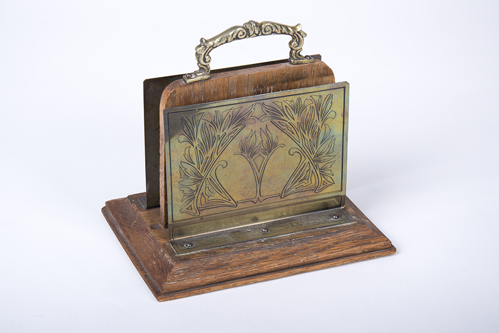 Vintage Brass Letter Holders