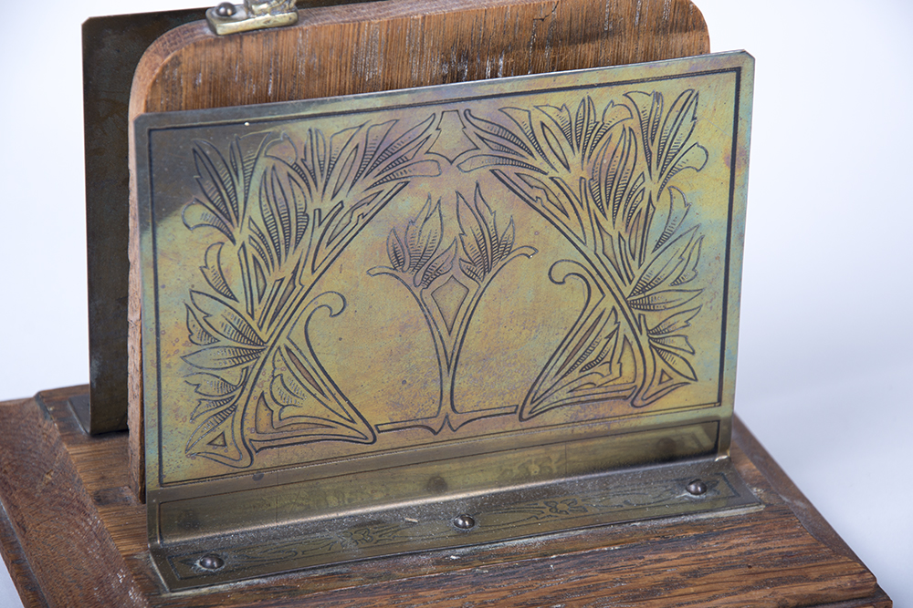 Vintage Brass Letter Holders