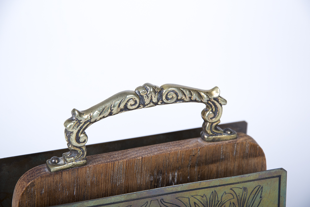 Vintage Brass Letter Holders