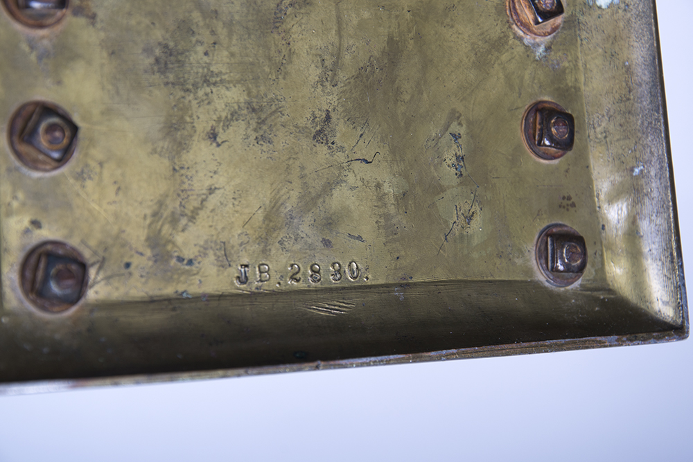 Vintage Brass Letter Holders