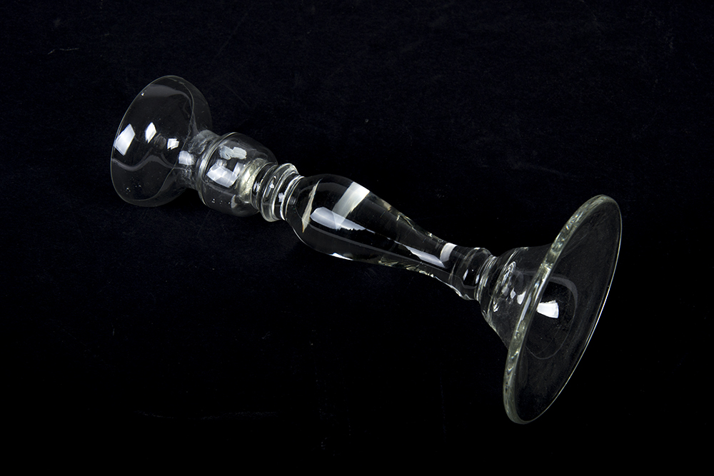 Blown Glass Candlesticks