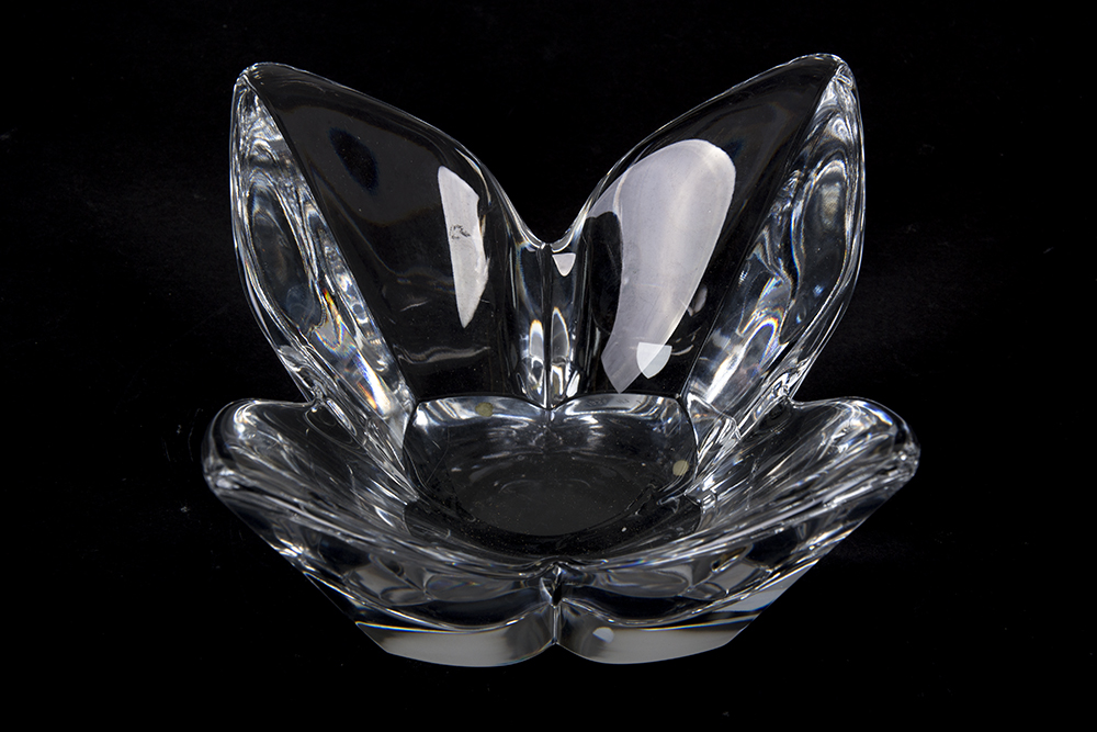 Orrefors Lotus Bowl