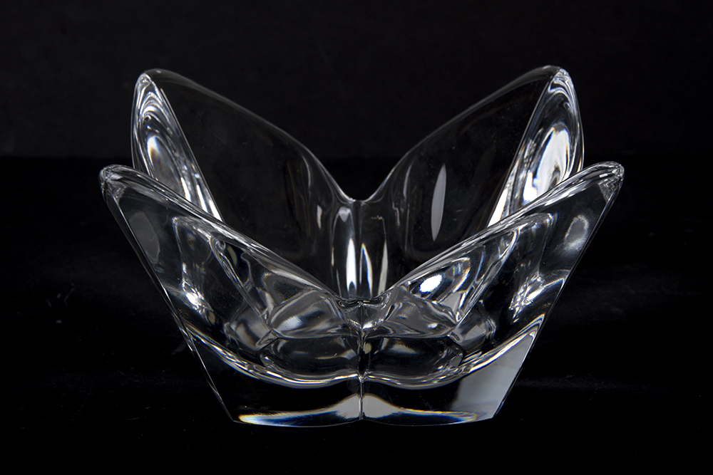Orrefors Lotus Bowl