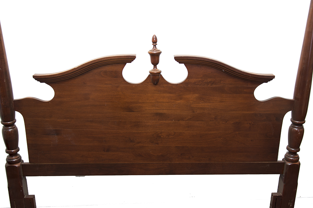 Federal Queen Four Poster Bed
