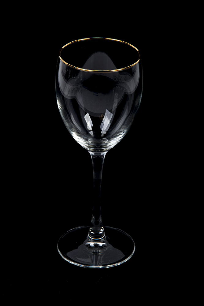 Luminarc Montego Gold Wine Glasses