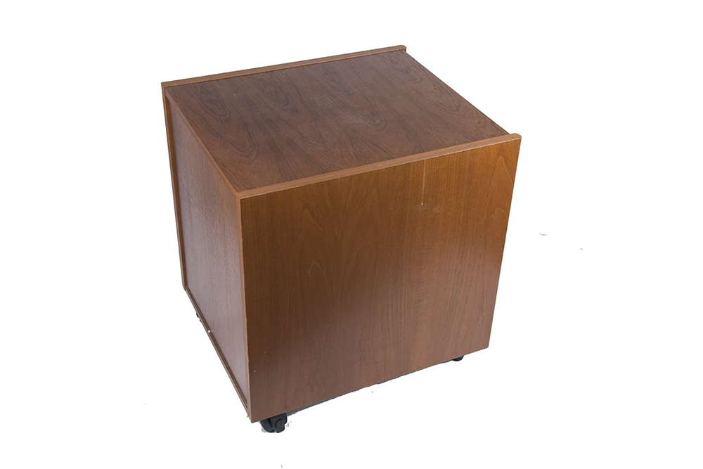 Oak Veneer File Cabinet