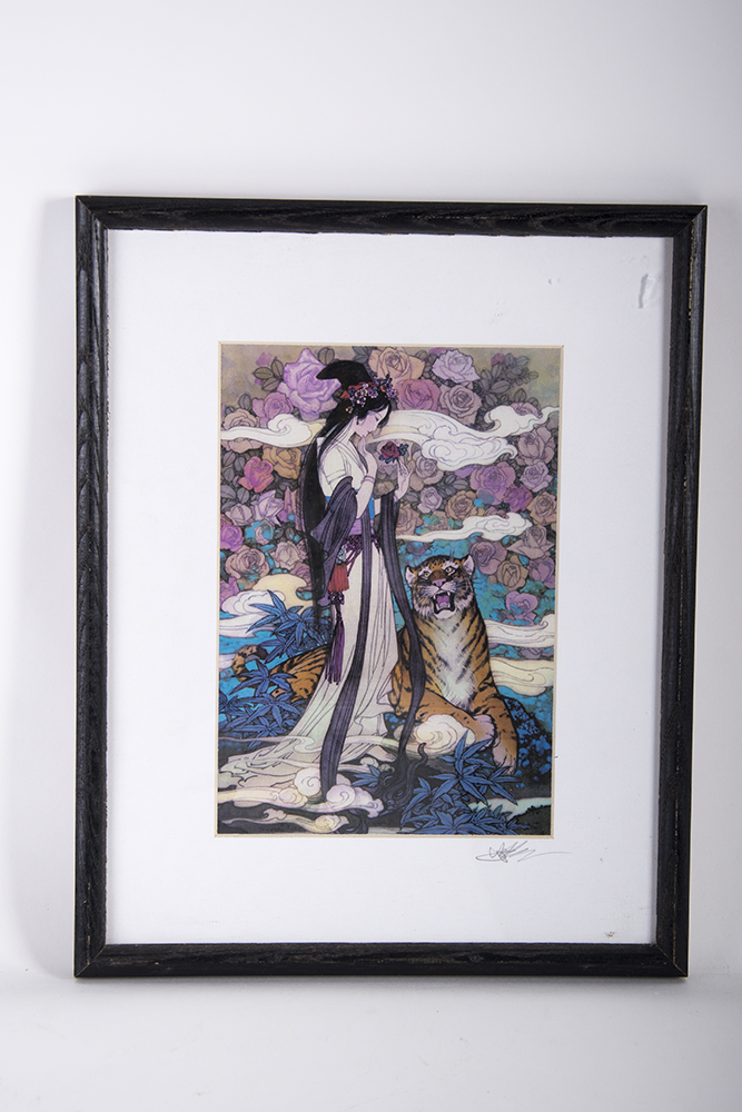 Framed Geisha Prints