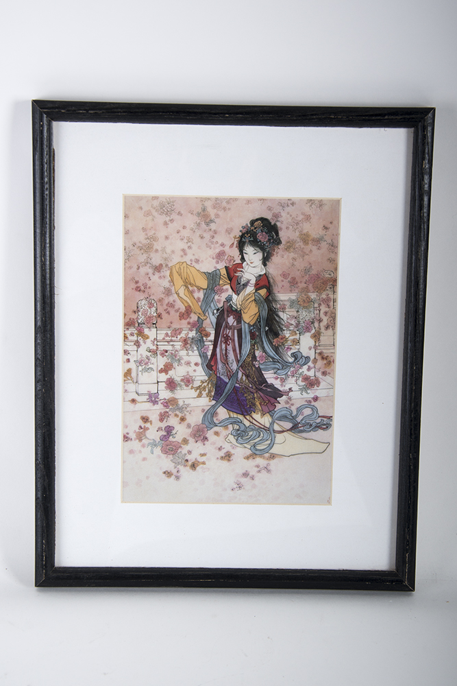 Framed Geisha Prints