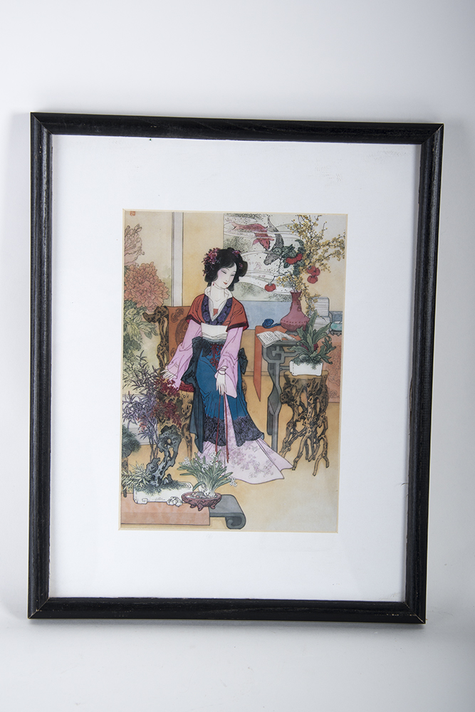 Framed Geisha Prints
