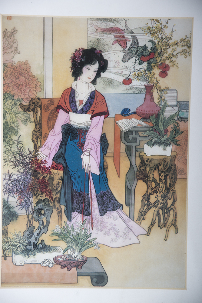 Framed Geisha Prints