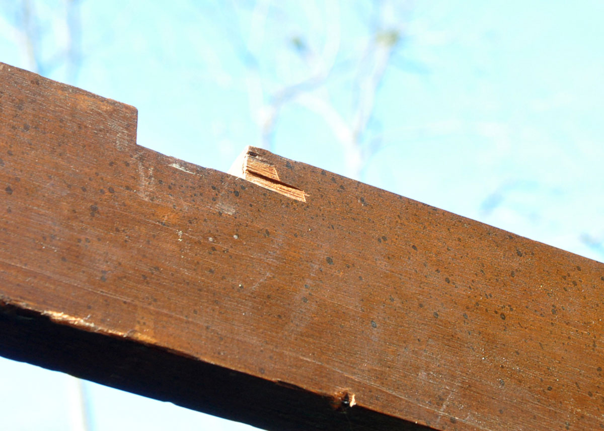 Walnut Paneled Four Post Bed with Custom Canopy and Linens