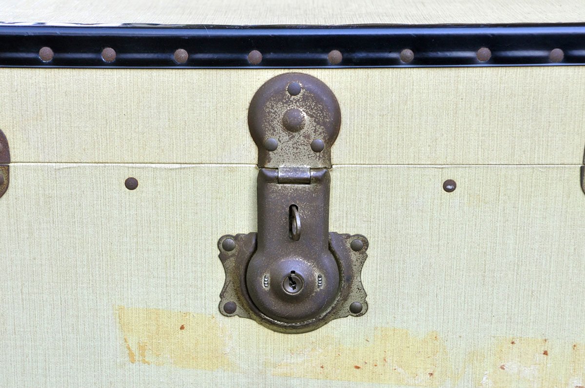 Yellow Steamer Trunk