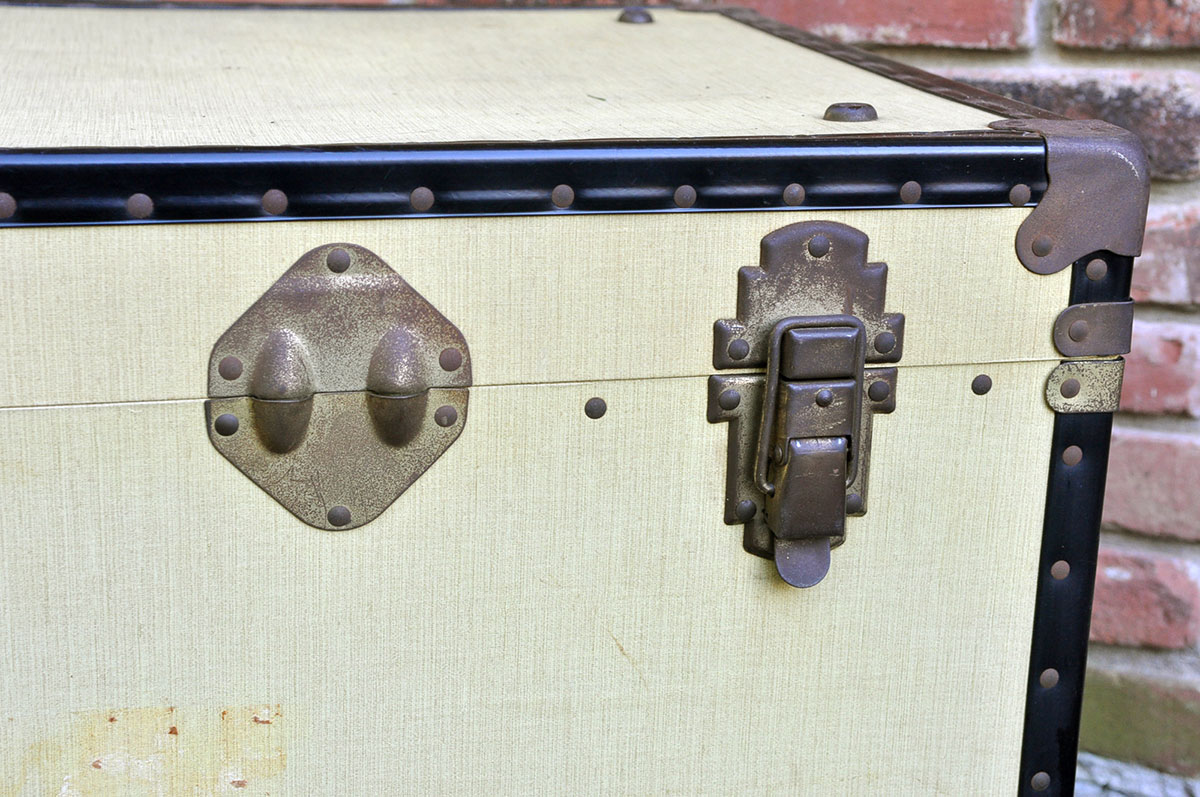 Yellow Steamer Trunk