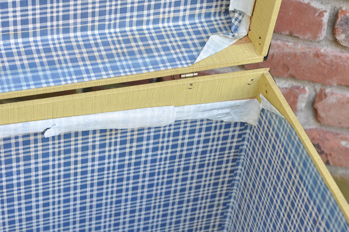 Yellow Steamer Trunk