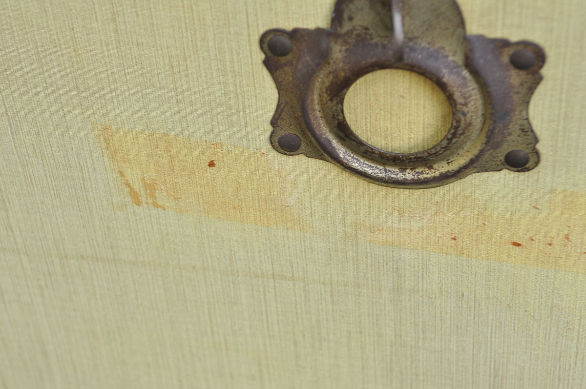 Yellow Steamer Trunk