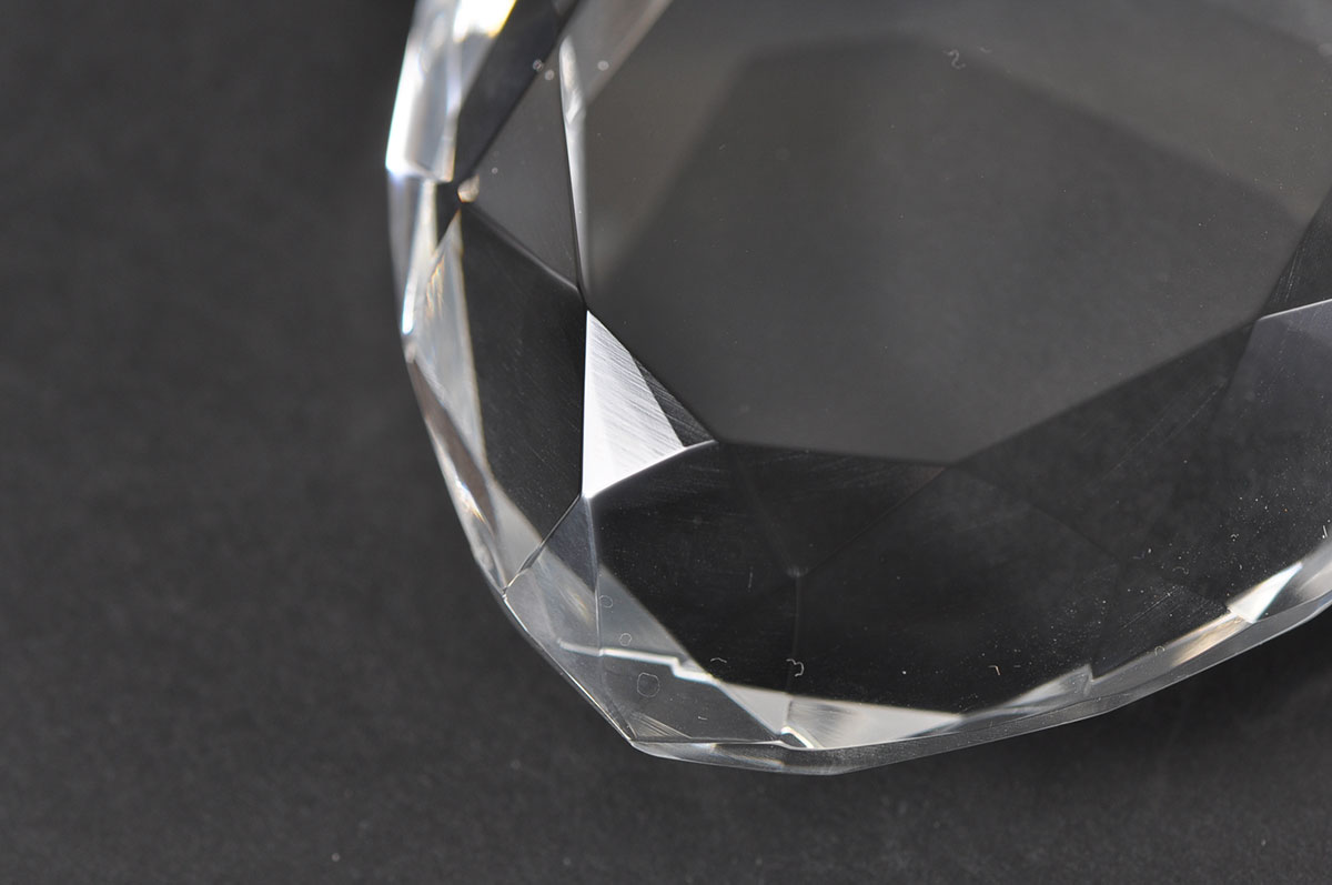 Rosenthal Lead Crystal Faceted Heart