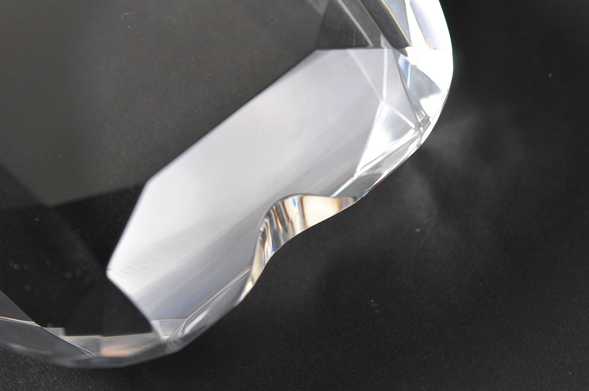 Rosenthal Lead Crystal Faceted Heart