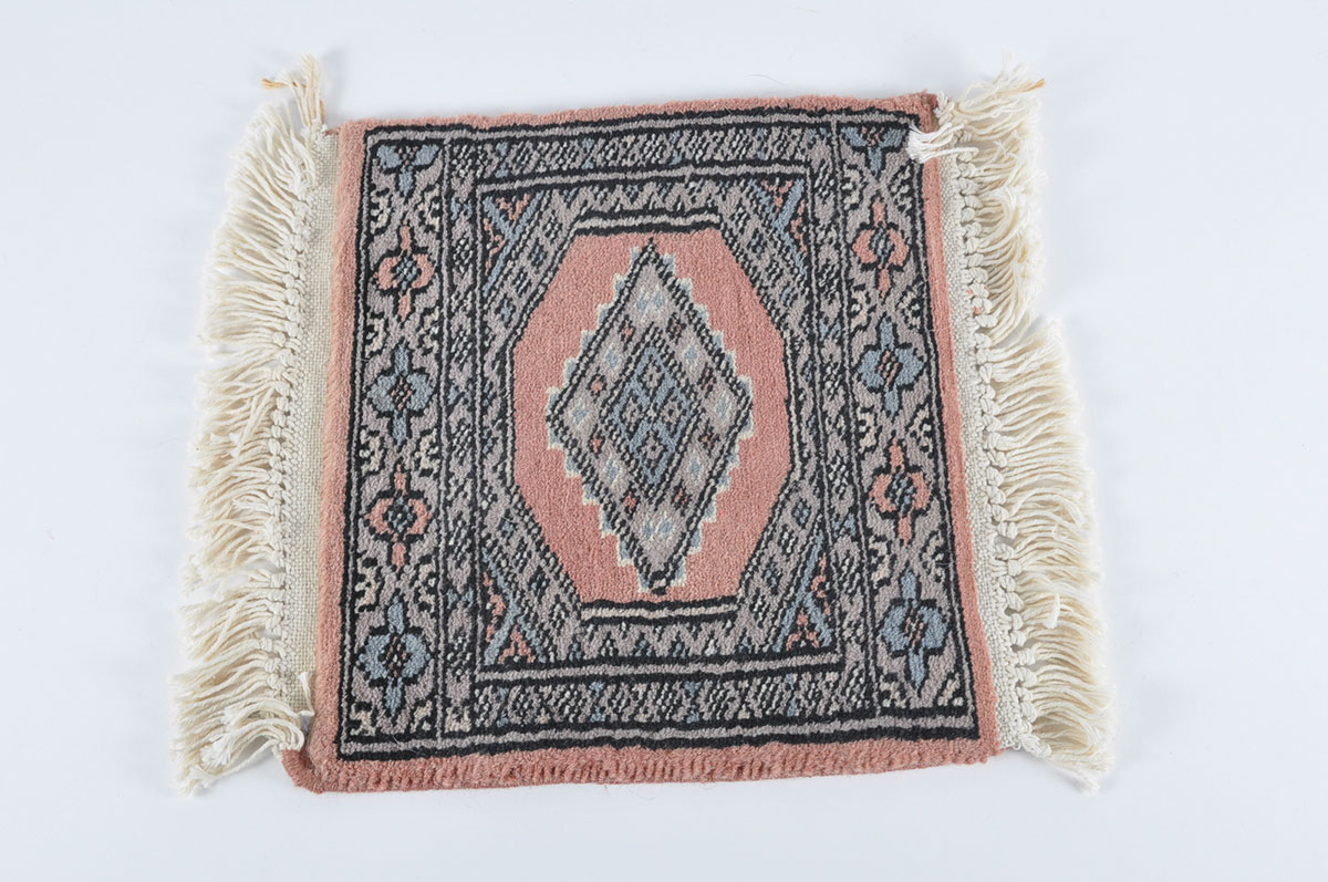 Pair of Small Hand Knotted Prayer Rugs