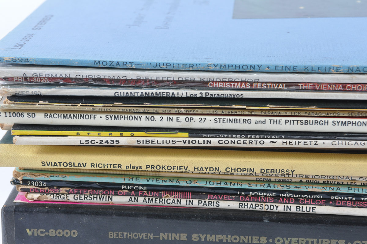 Collection of Classical Vinyl