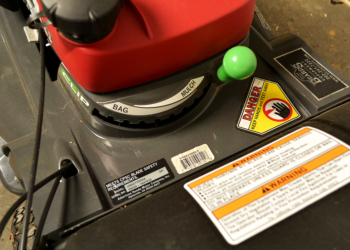 Honda HRX217HXA Versamow Lawnmower