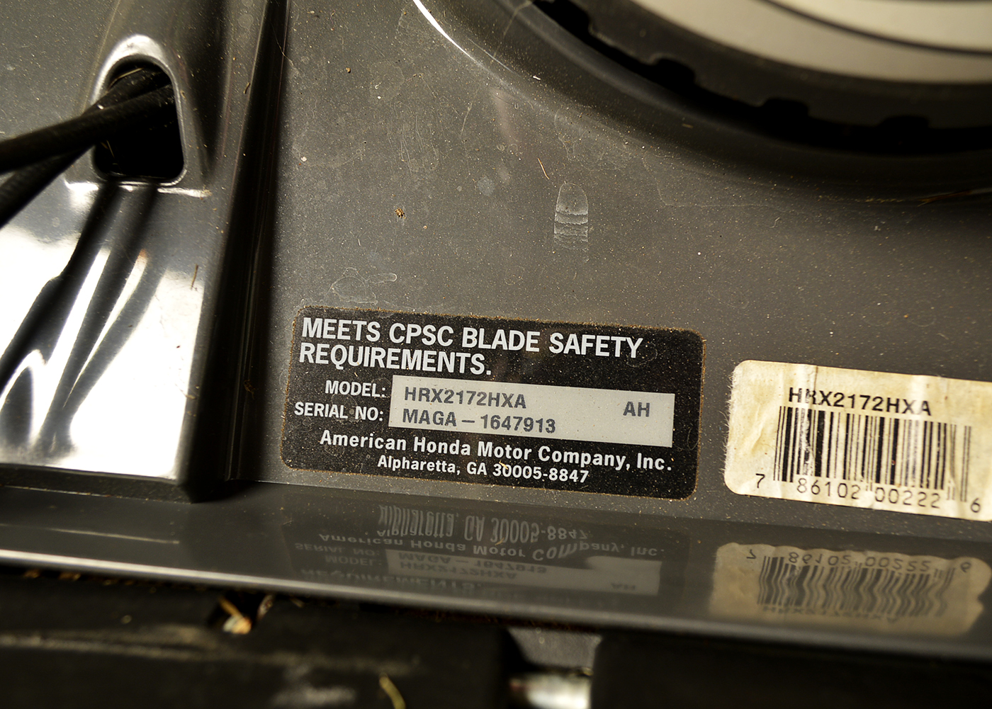 Honda HRX217HXA Versamow Lawnmower