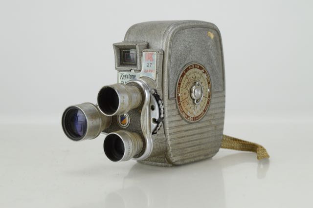 Vintage Kodak Keystone 8 MM Movie Camera with Case