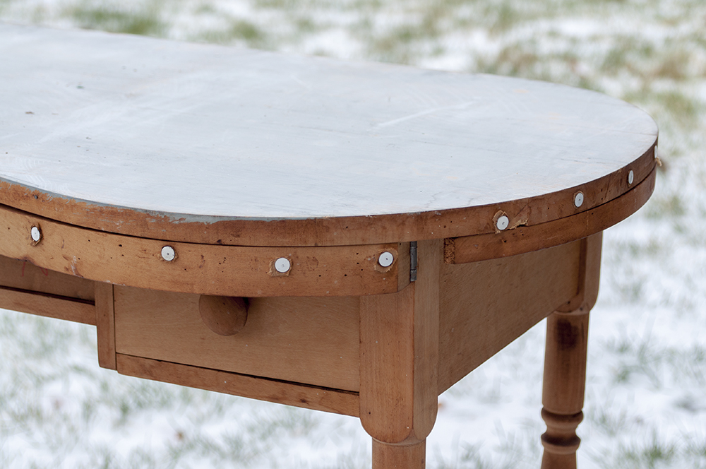 Vintage Wooden Vanity Table