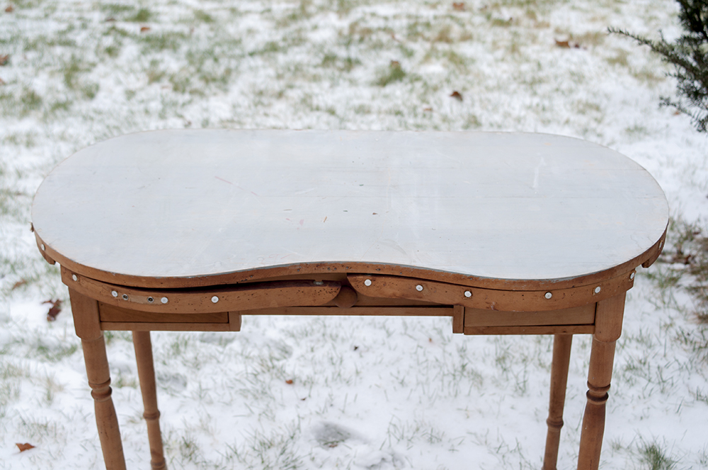 Vintage Wooden Vanity Table