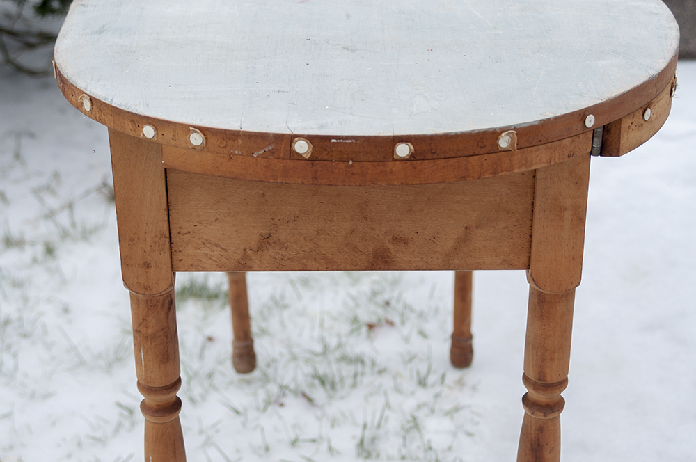 Vintage Wooden Vanity Table