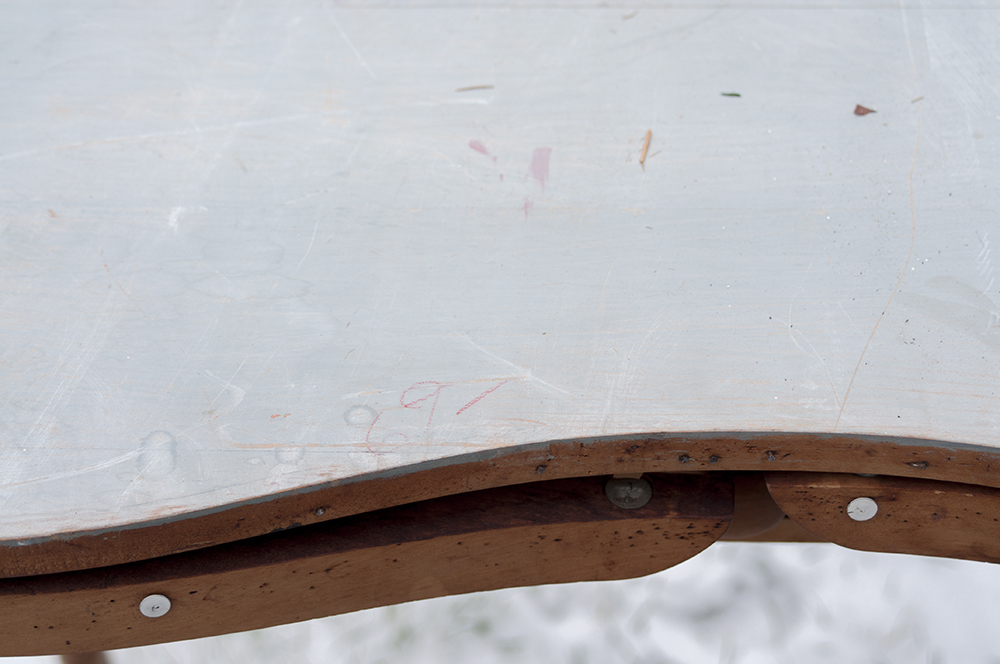 Vintage Wooden Vanity Table