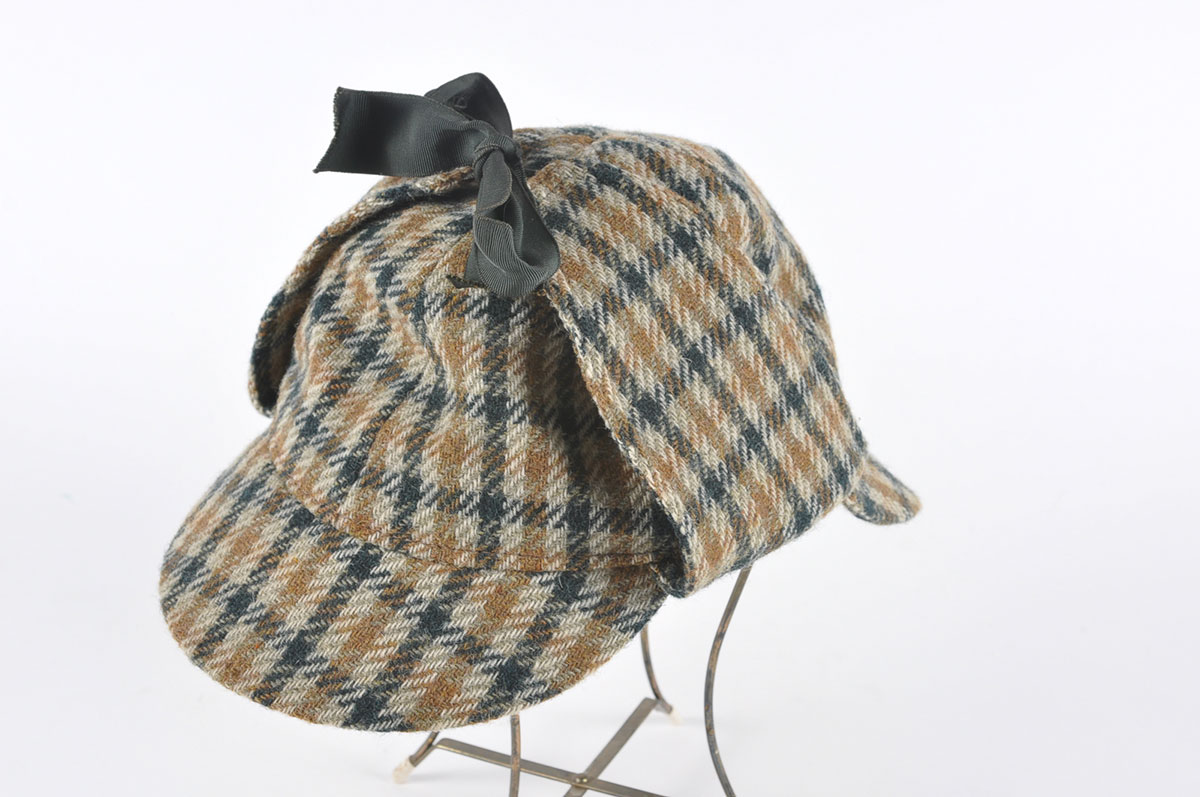 Men's Wool Fedora and Deerstalker Cap