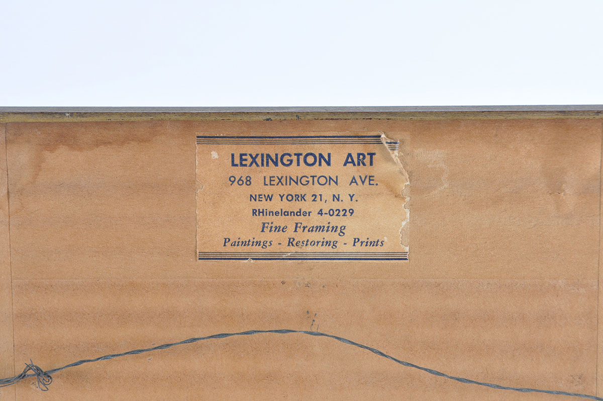 Pair of Framed Hand Colored Lithographs of St Paul's Cathedral