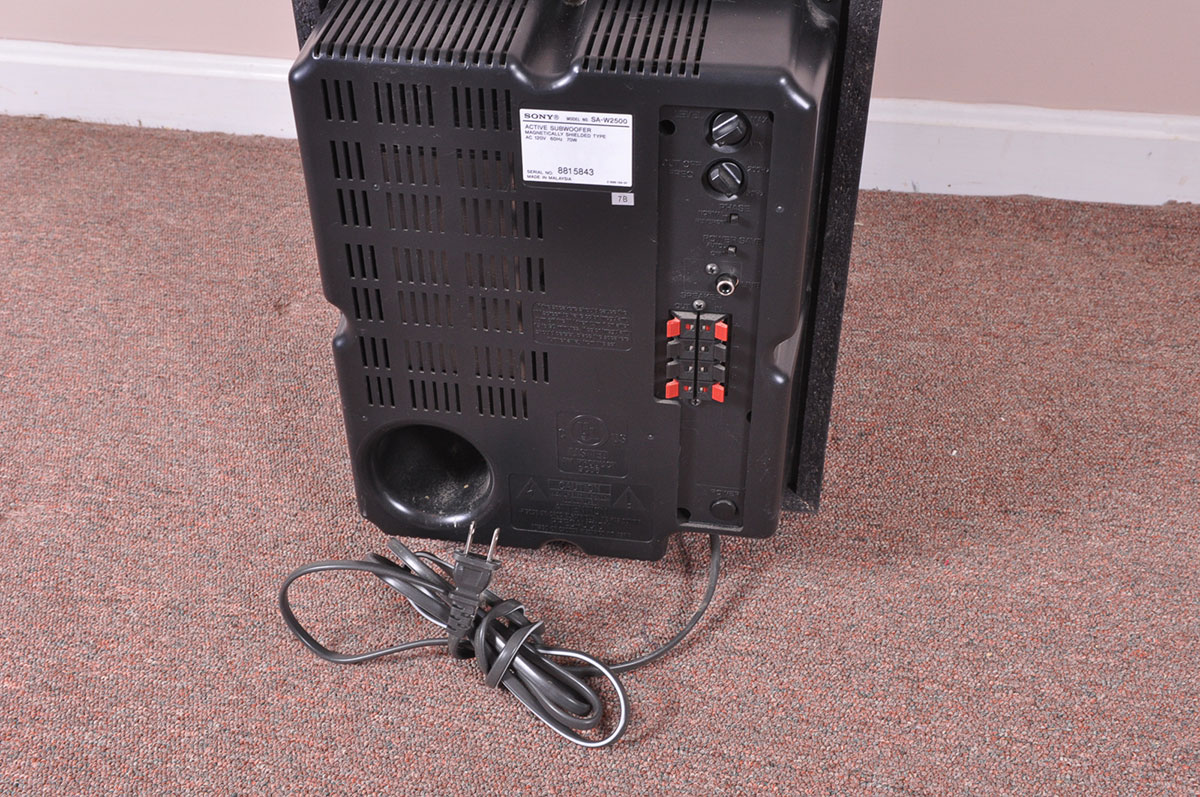 Jamo Shelf Speakers and Sony Subwoofer