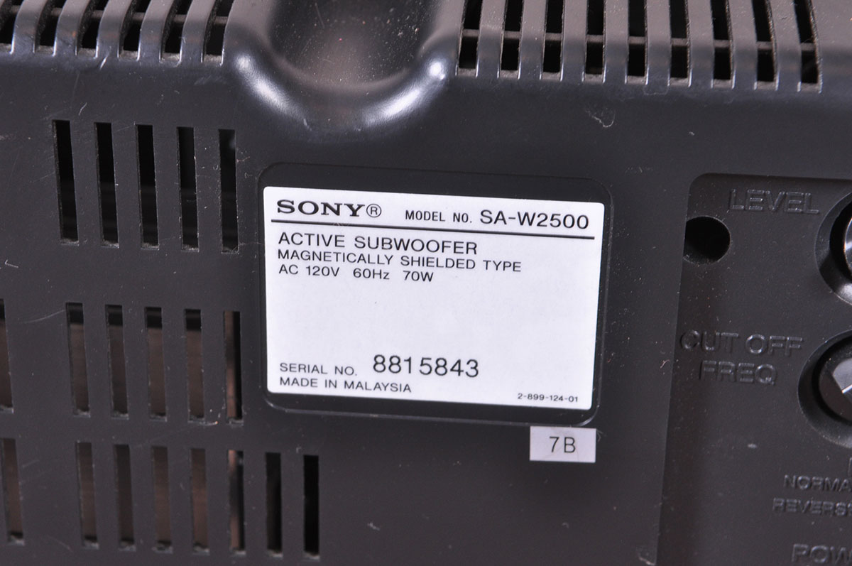 Jamo Shelf Speakers and Sony Subwoofer