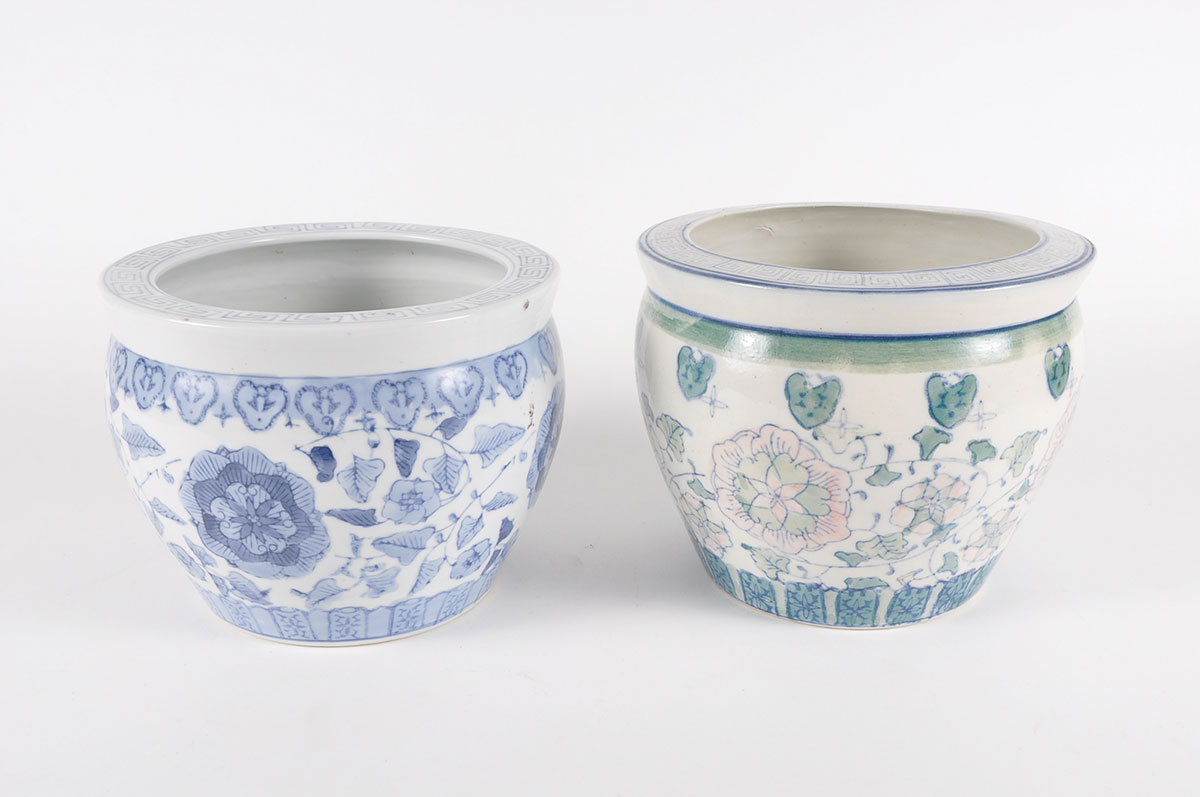 Pots, Planters, and Wicker Baskets