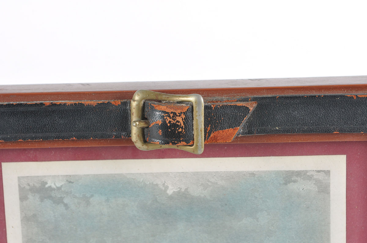 Two Custom Framed Hand Tinted Equine Lithographs