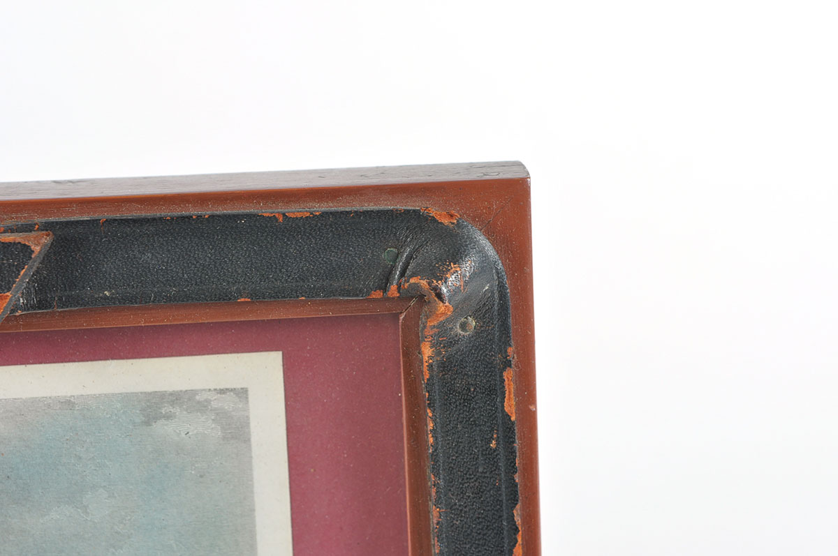 Two Custom Framed Hand Tinted Equine Lithographs