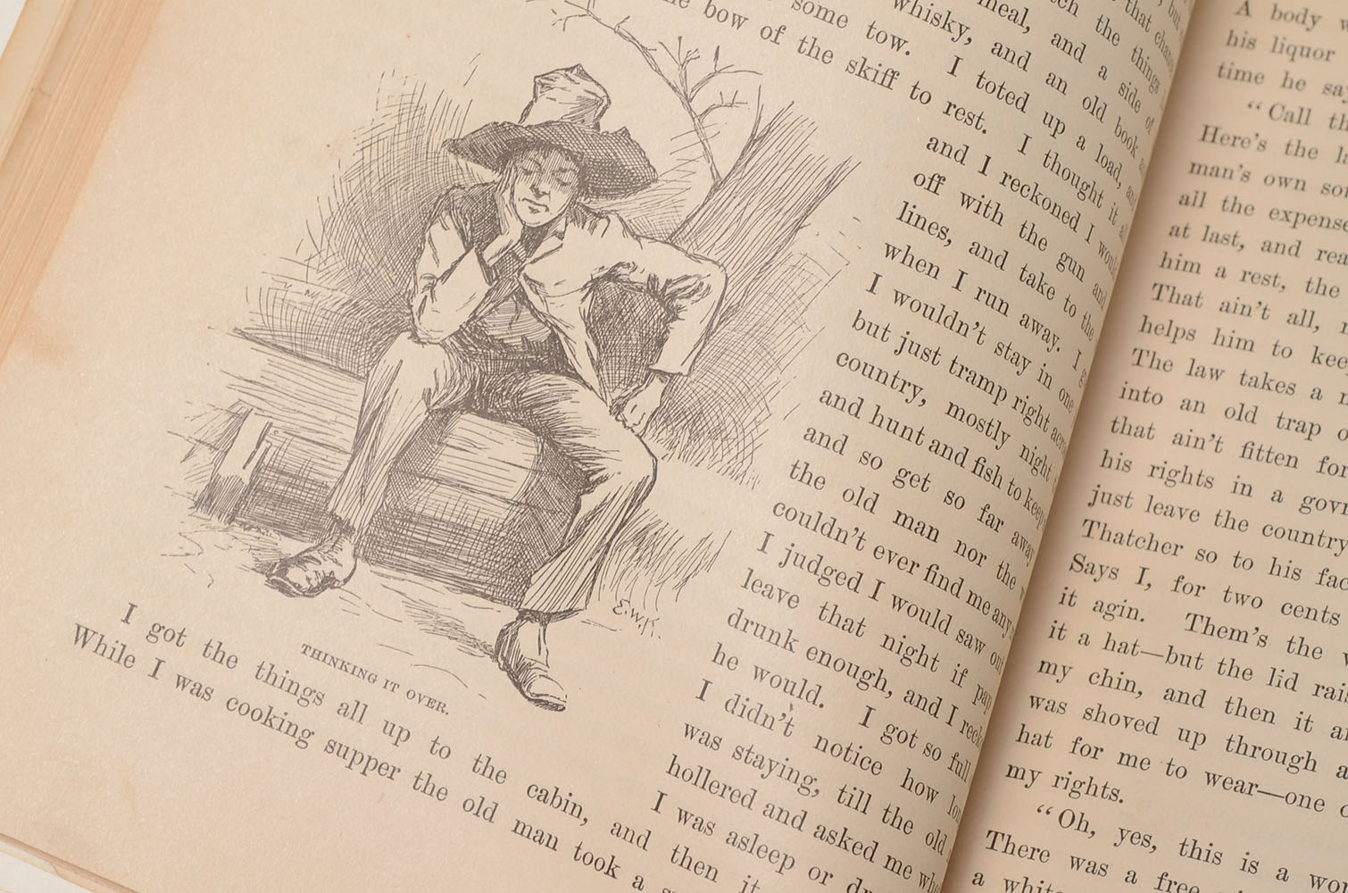 "The Adventures of Huckleberry Finn" First US Edition