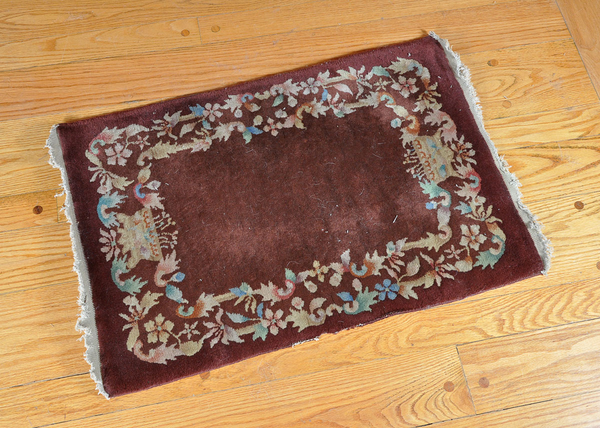 Brown Pile Area Rug