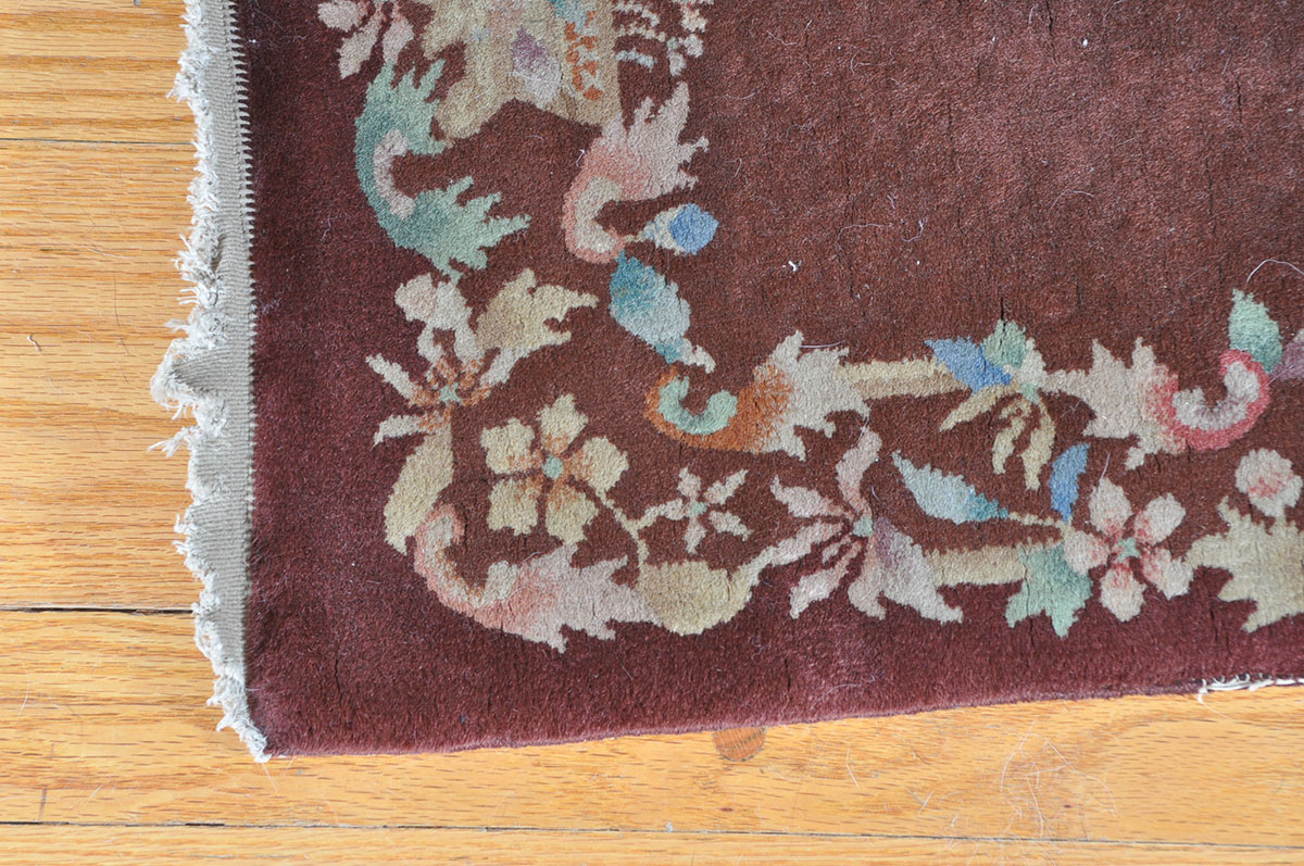 Brown Pile Area Rug