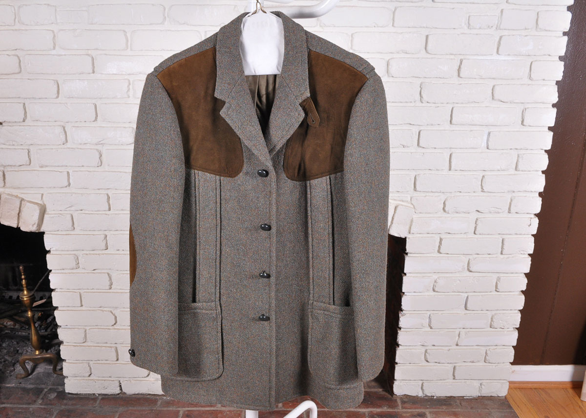 Vintage Eddie Bauer Harris Tweed Sporting Jacket