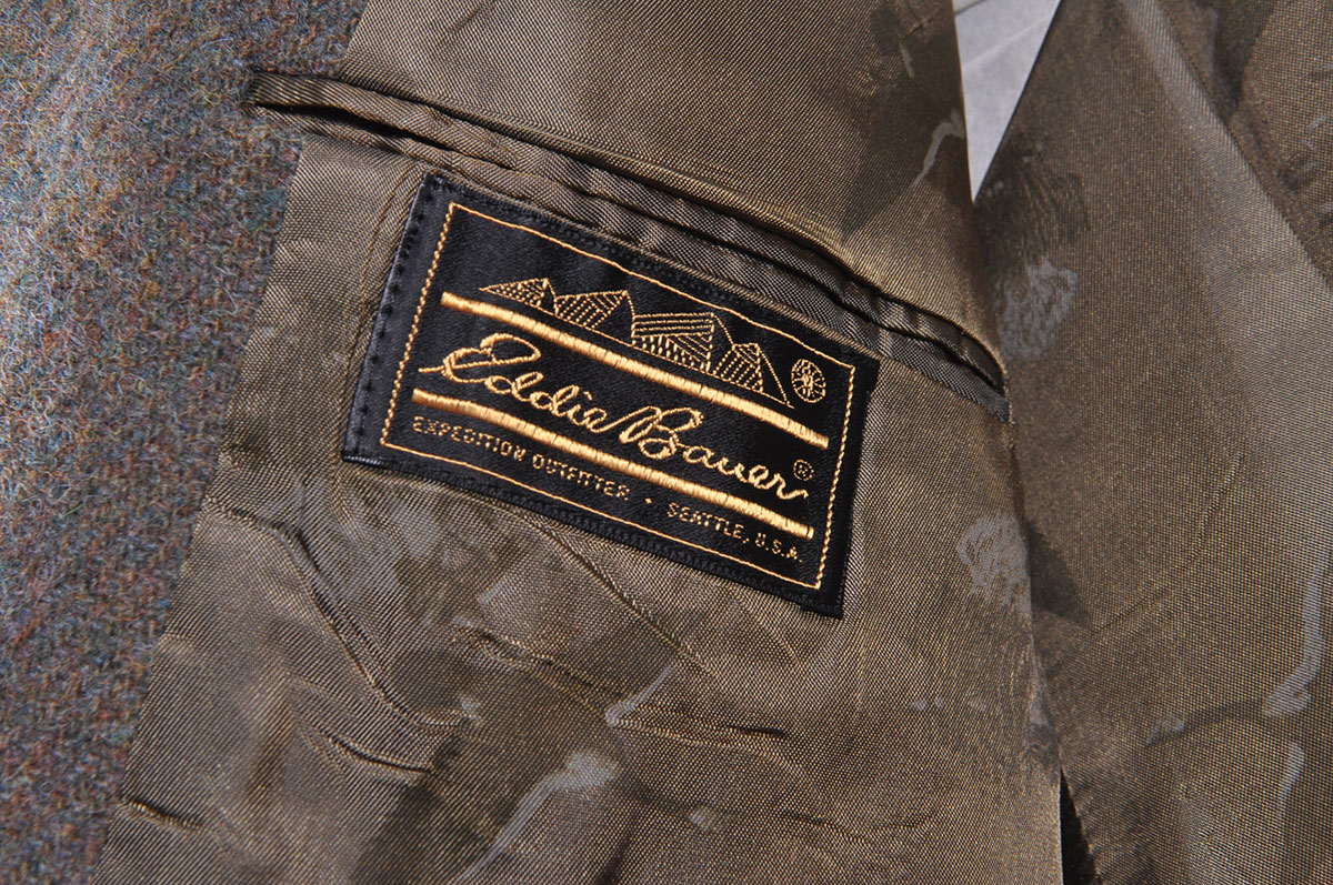 Vintage Eddie Bauer Harris Tweed Sporting Jacket