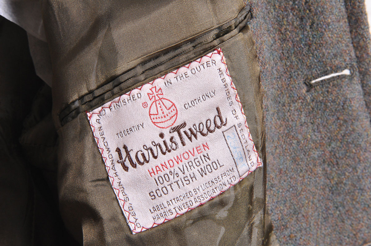 Vintage Eddie Bauer Harris Tweed Sporting Jacket