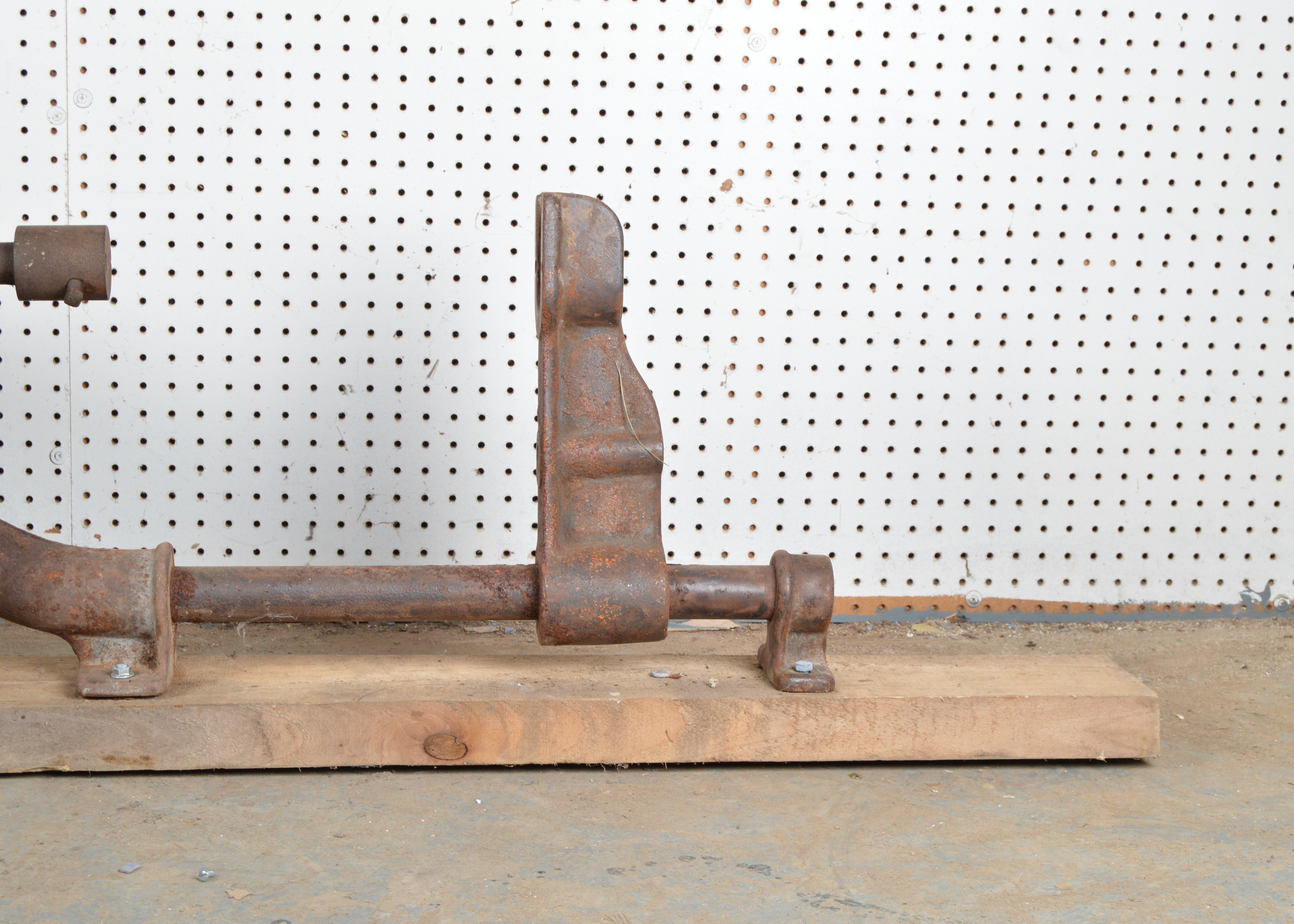 Antique Wall Mount Hand Crank Drill Press