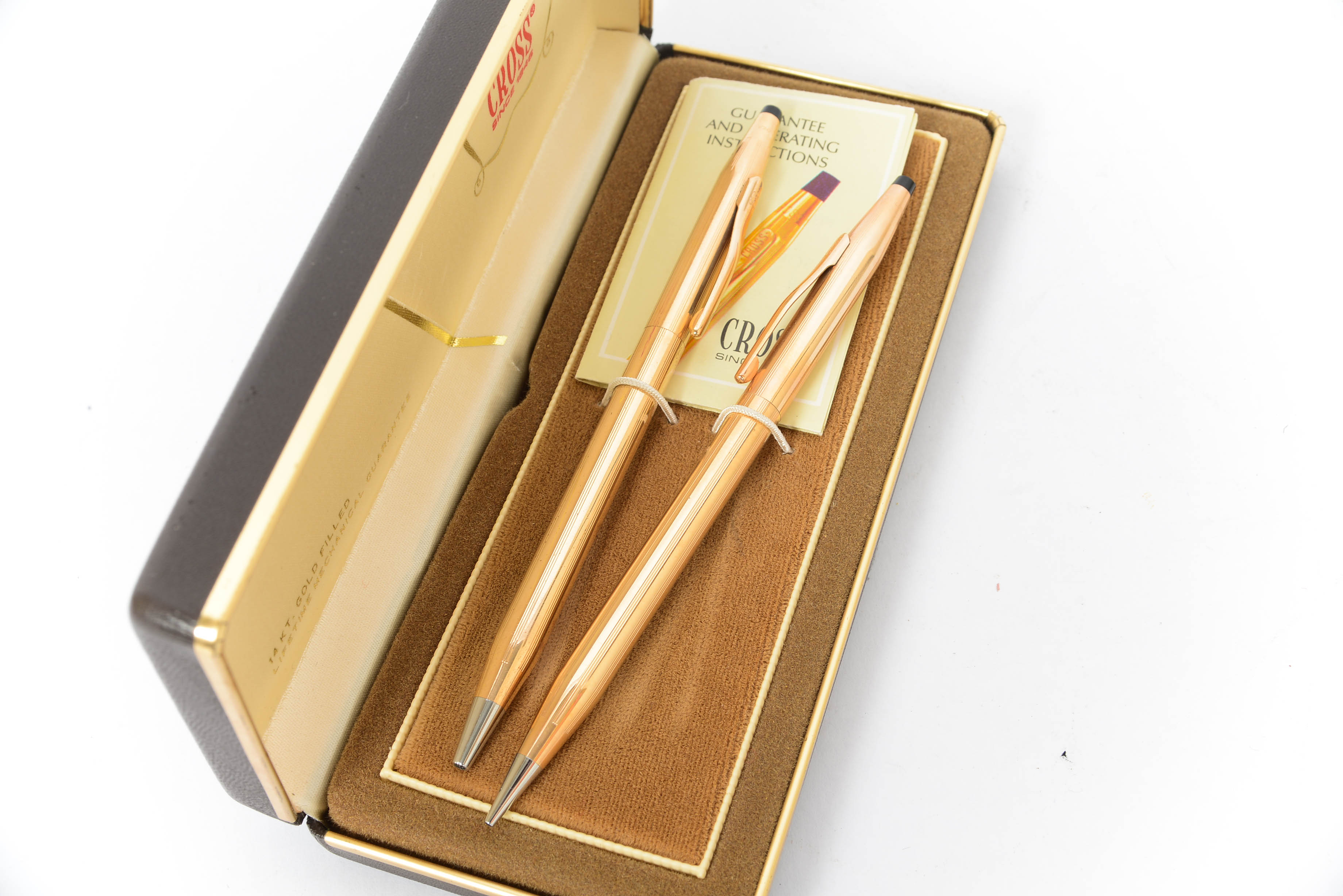 Cross Classic Century 14K Gold Filled Pen and Pencil Set