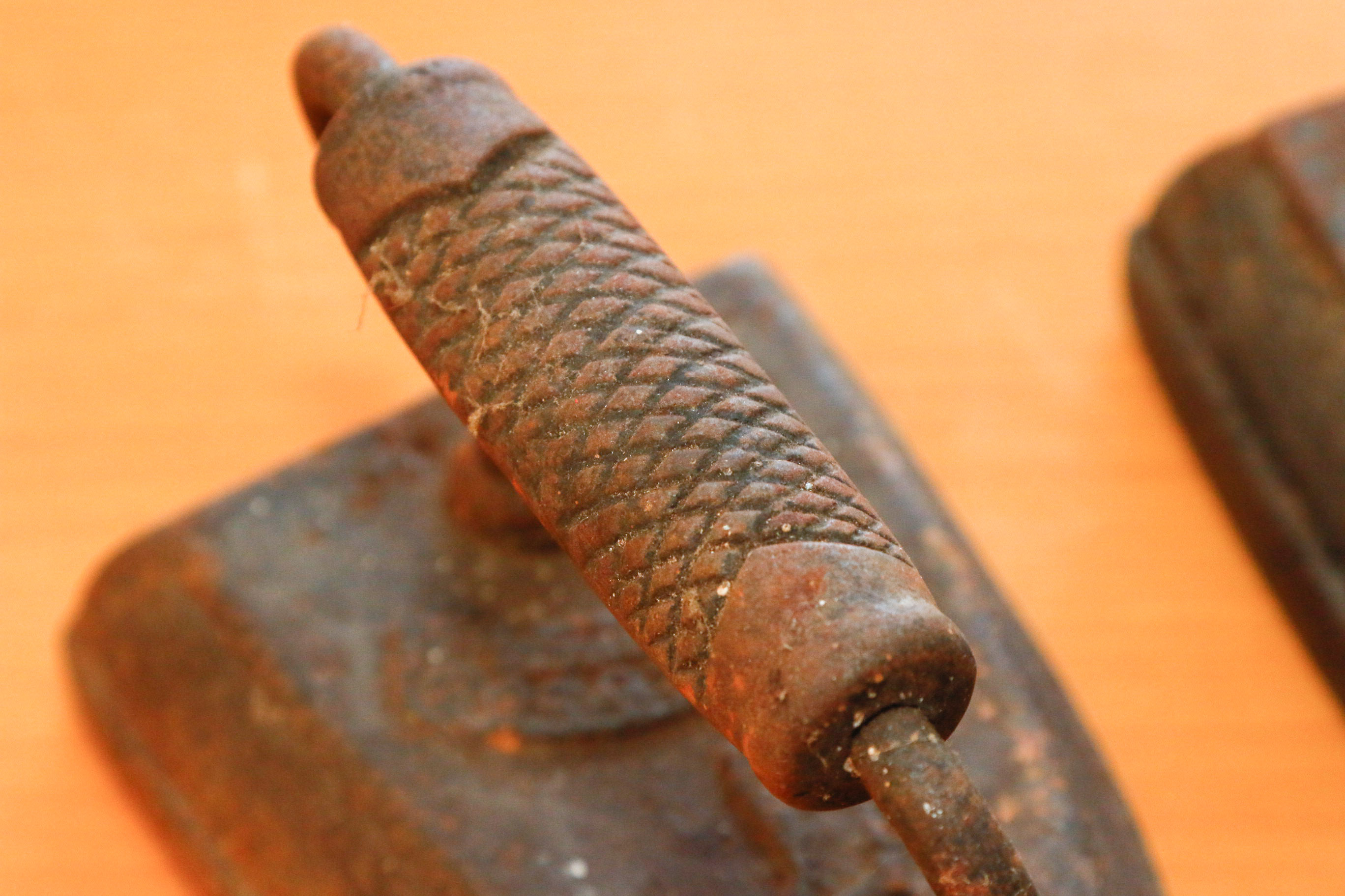 Collection of Four Antique Cast Iron Sad Irons