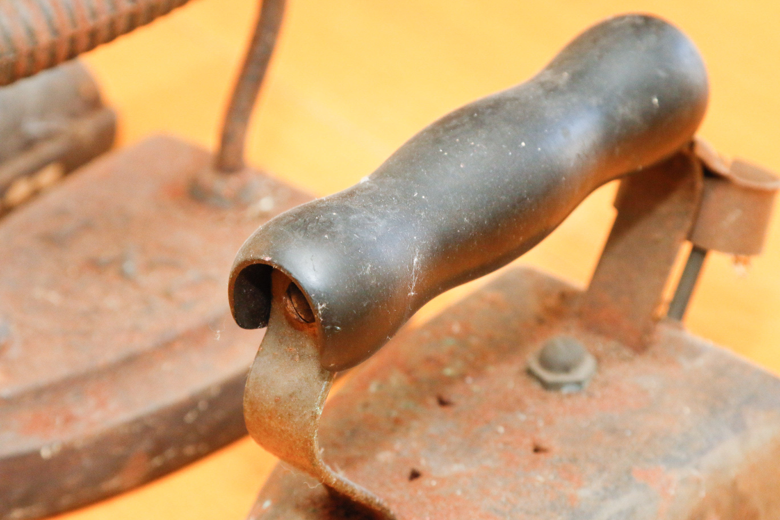 Collection of Four Antique Cast Iron Sad Irons
